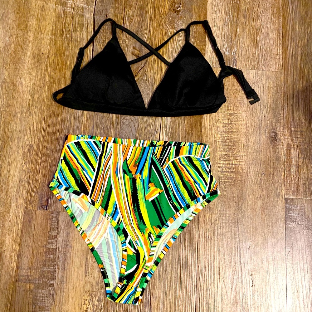 Fashion nova high waist bikini